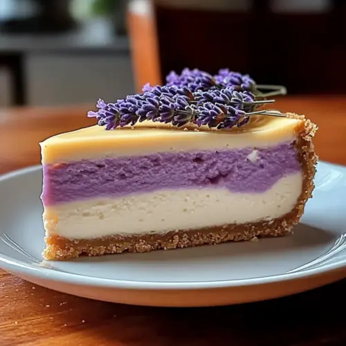 Honey Lavender Cheesecake