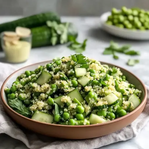 10-Minute High Protein Salad with Asian Dressing