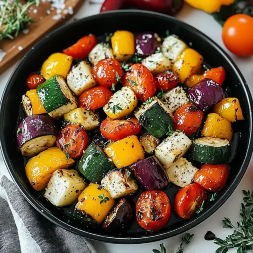 Mediterranean Roasted Vegetables