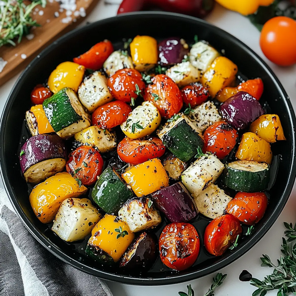 Mediterranean Roasted Vegetables