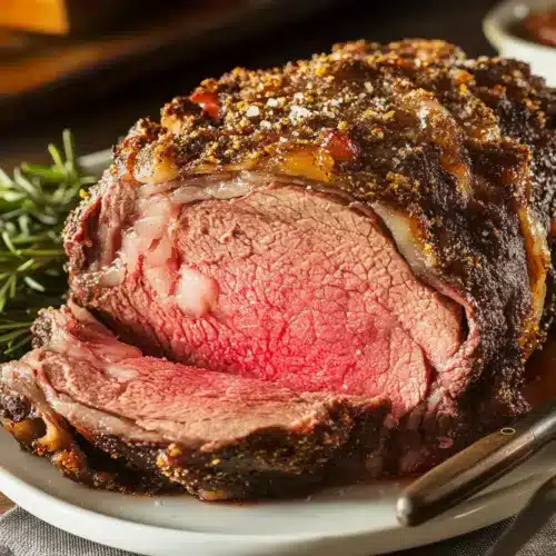 Kosher Salt Encrusted Prime Rib