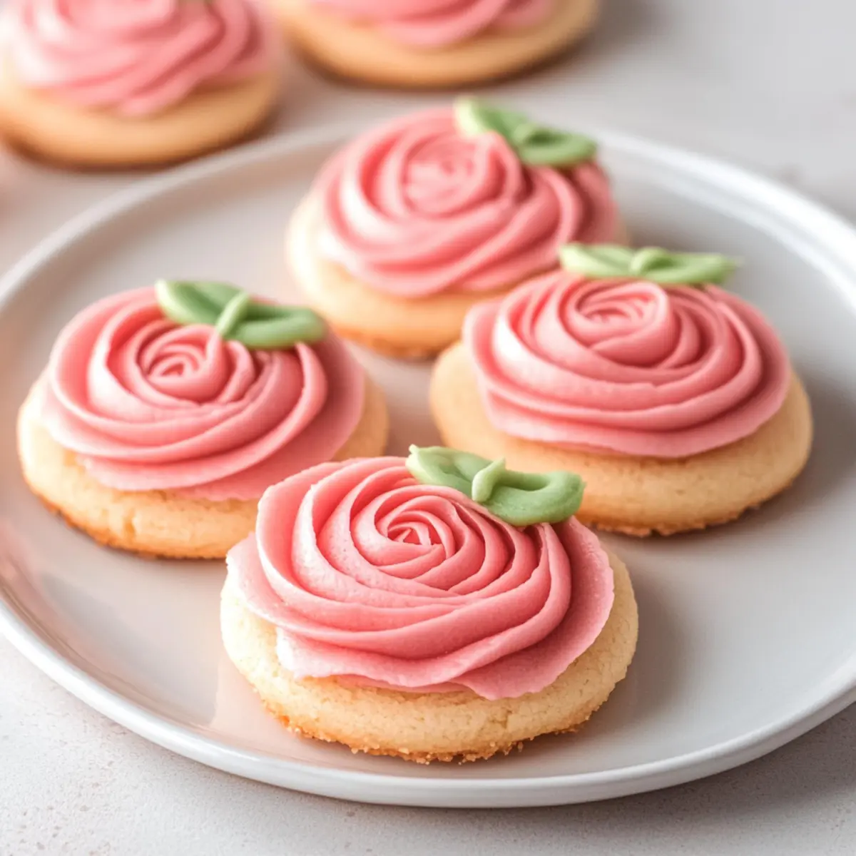 Mother's Day Buttercream Cookies