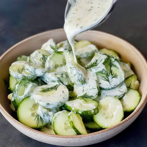 German Cucumber Yogurt Salad