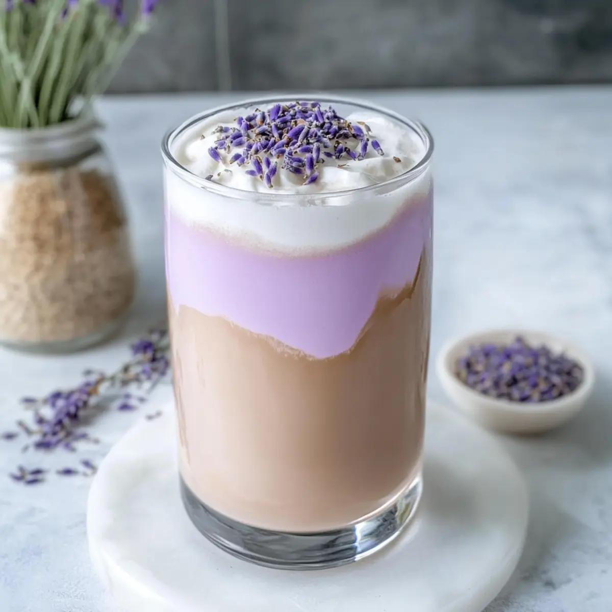 Iced Lavender Cream Chai