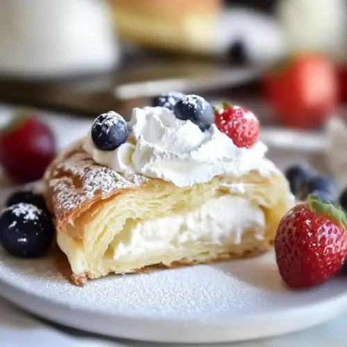 Mother's Day Cream Puff Dessert