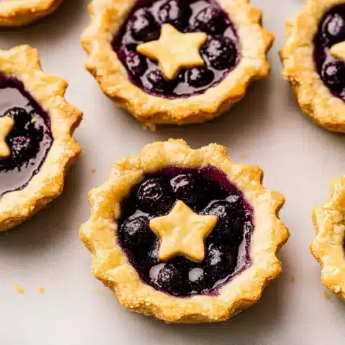Mini Blueberry Pies