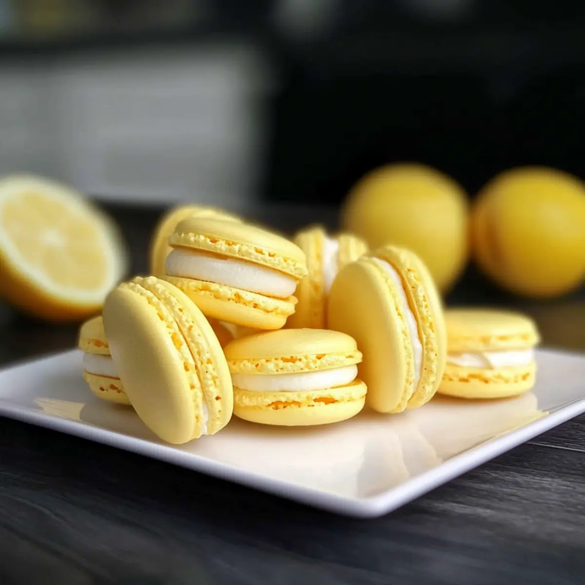 Lemon Macaron