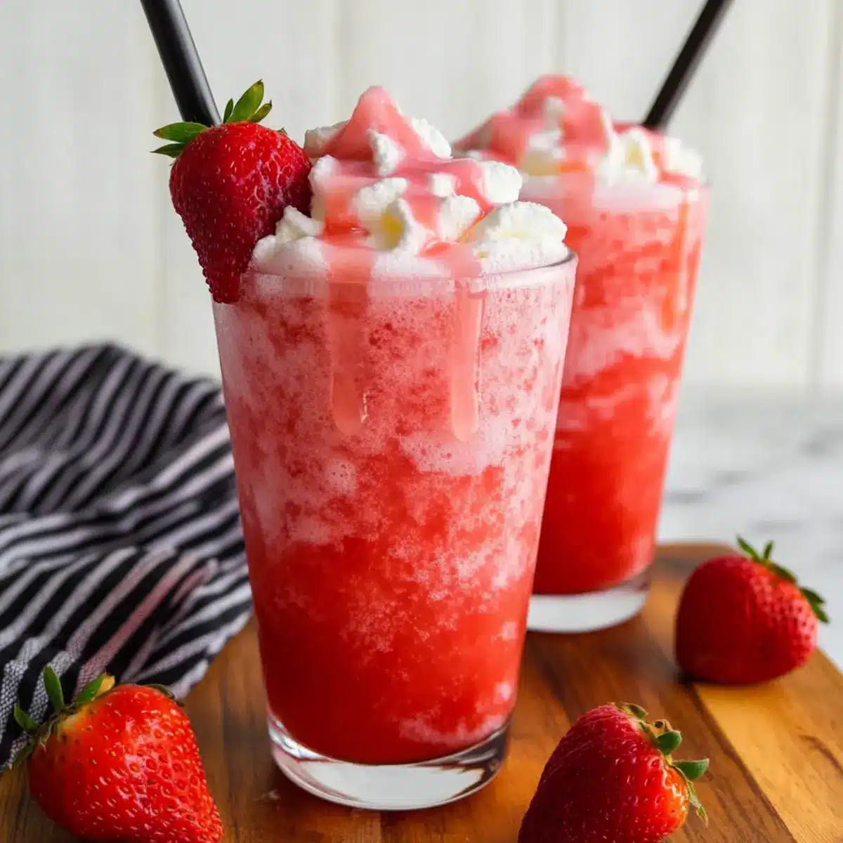 Dirty Strawberry Soda