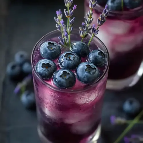 Blueberry & Lavender Mocktail