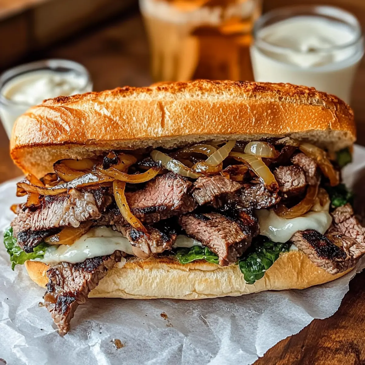 Easy Steak Sandwich