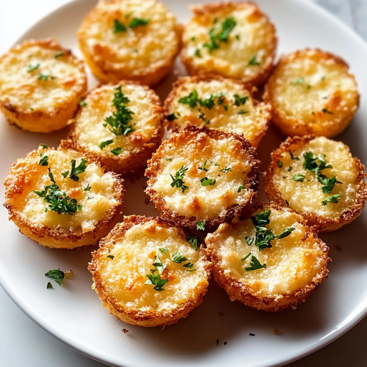 Ritz Garlic Parmesan Party Bites
