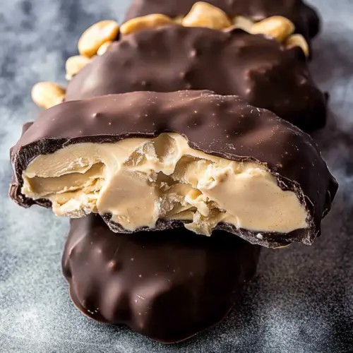 Peanut Butter Frozen Yogurt Bars