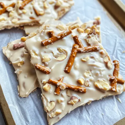 Peanut Butter Pretzel Bark