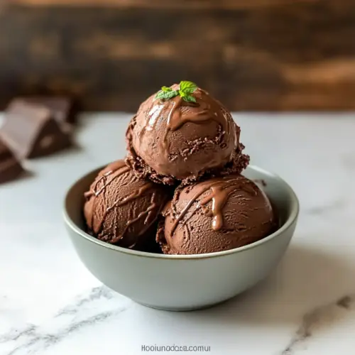 Homemade Chocolate Ice Cream