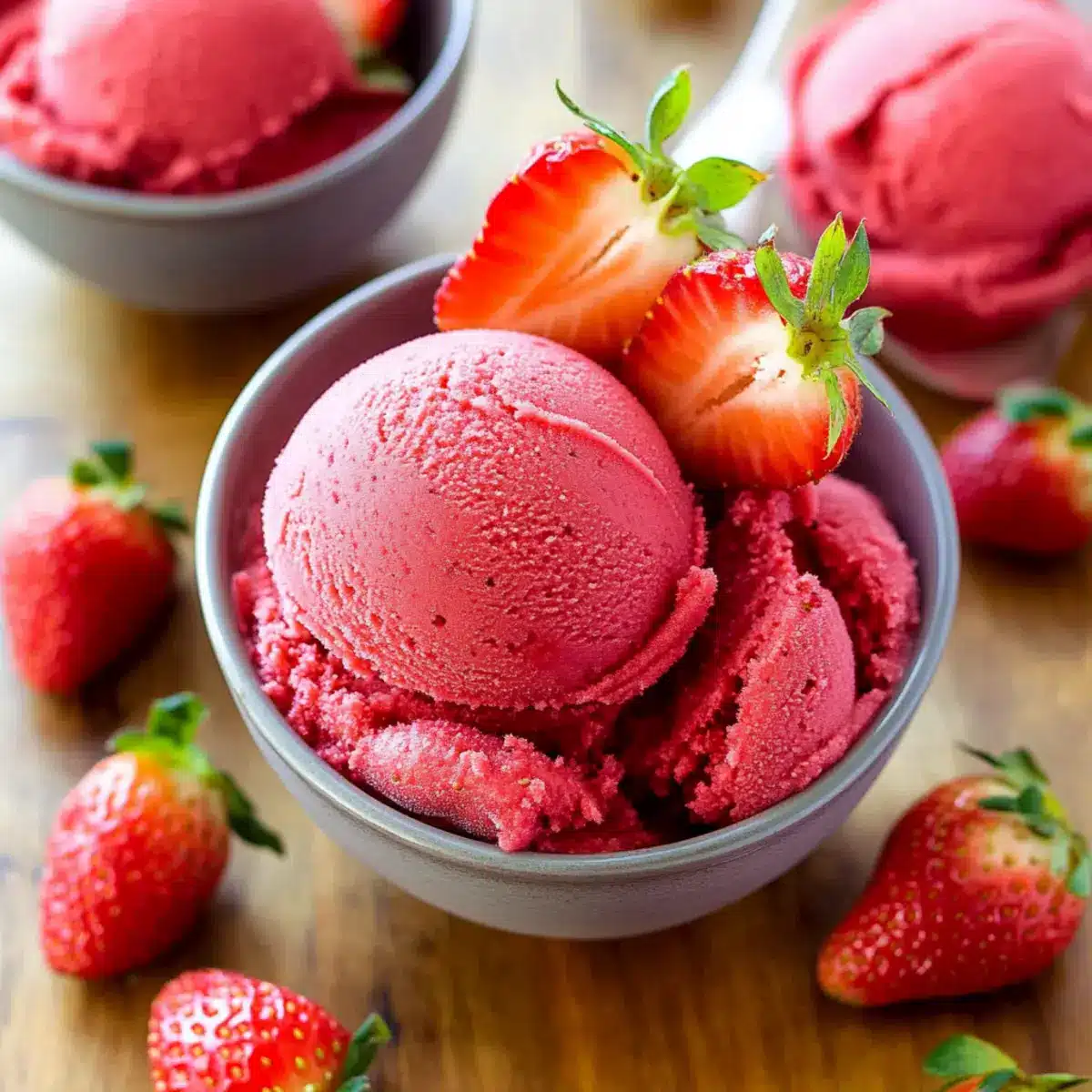 Strawberry Sorbet