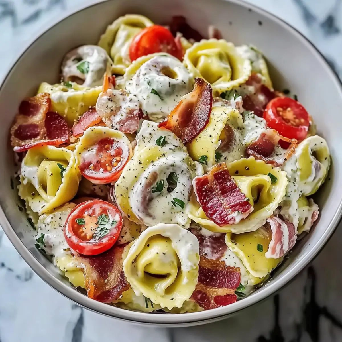 Grinder Tortellini Salad Picnic Idea