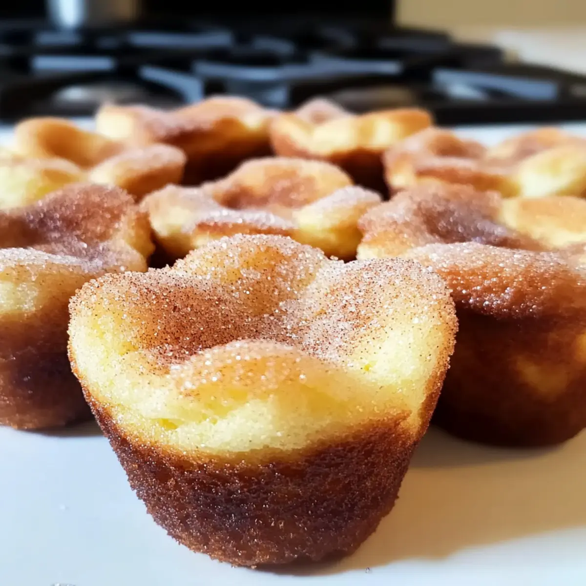Cinnamon Sugar French Toast Muffins