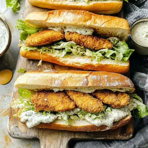 Chicken Caesar Sandwiches