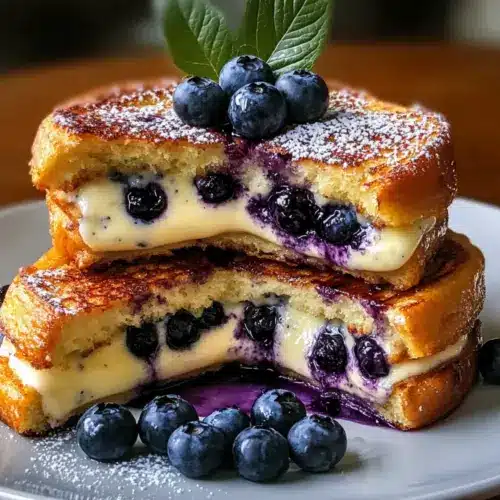 Blueberry Cheesecake Stuffed French Toast