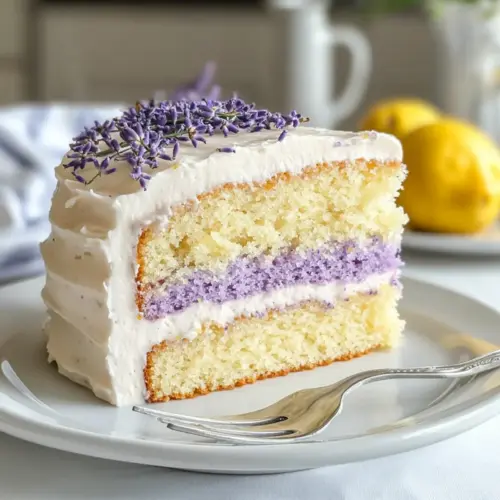 mothers day Lemon Lavender Cake