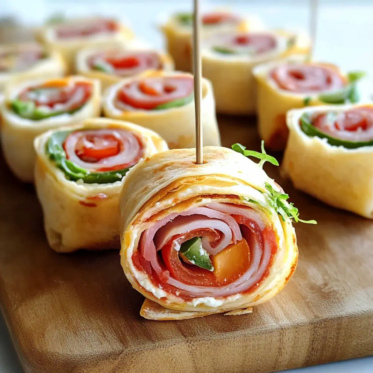 picnic idea Italian Sandwich Roll-Ups