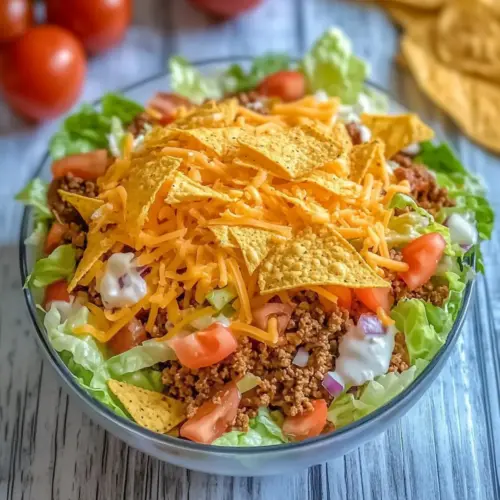 picnic idea Doritos Taco Salad