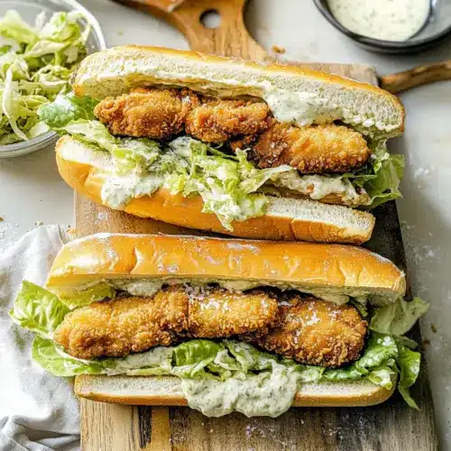 picnic idea Chicken Caesar Sandwiches