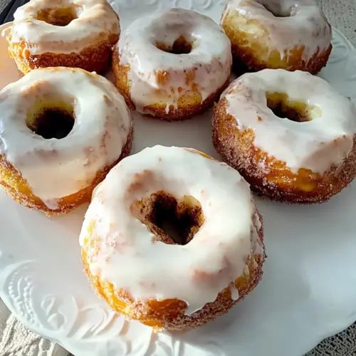 Cinnamon Roll Donuts