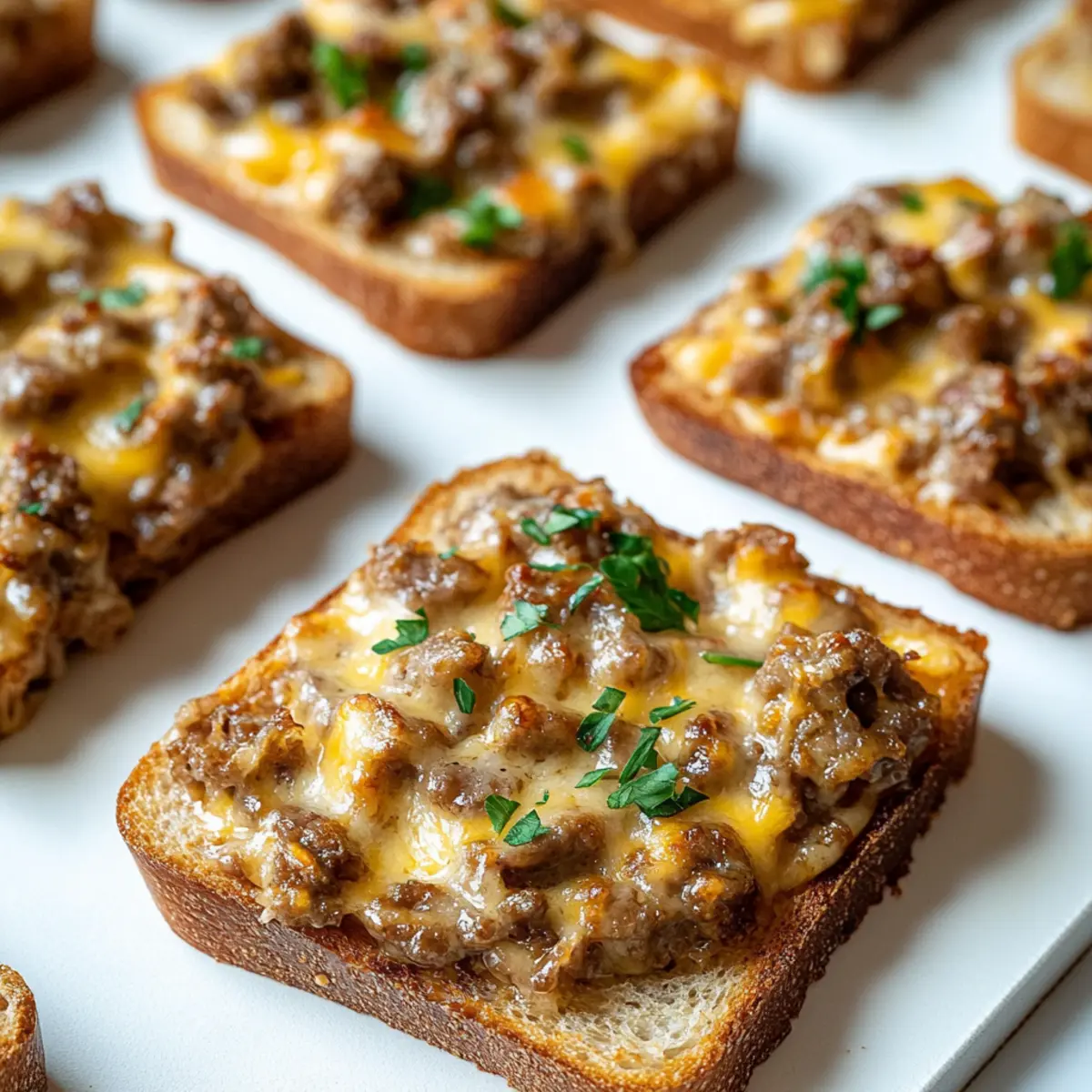 Hanky Panky Appetizers