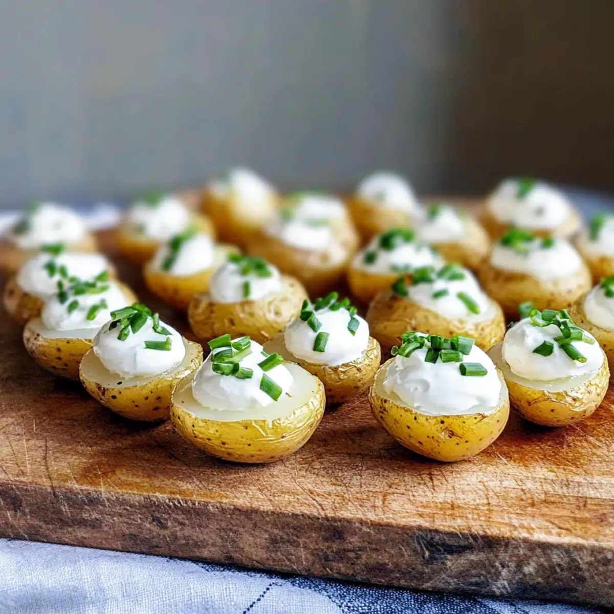 Mini Baked Potatoes