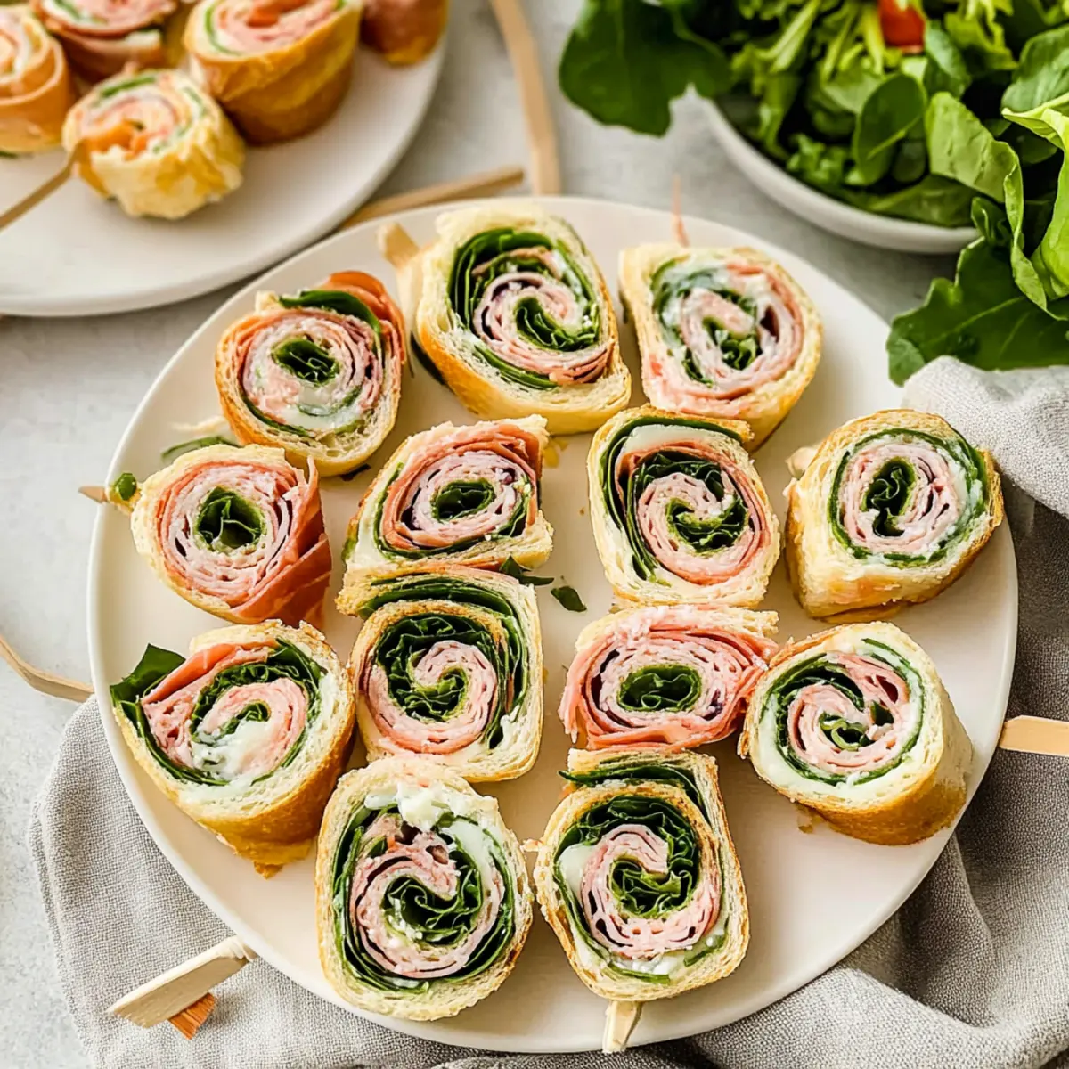 picnic Pinwheel Sandwiches