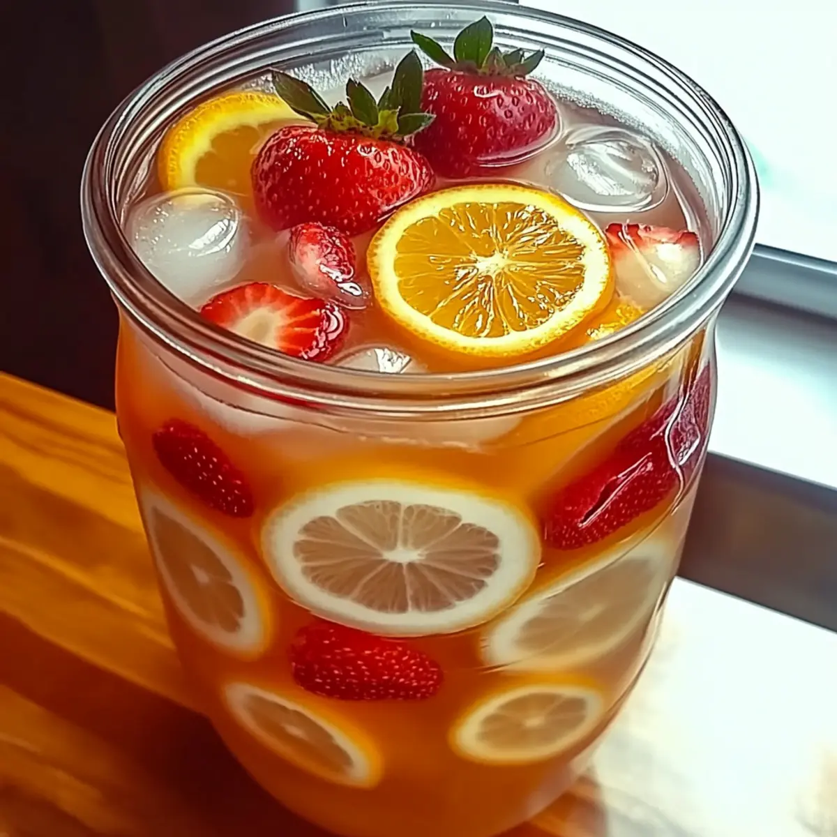 Strawberry Citrus Iced Tea