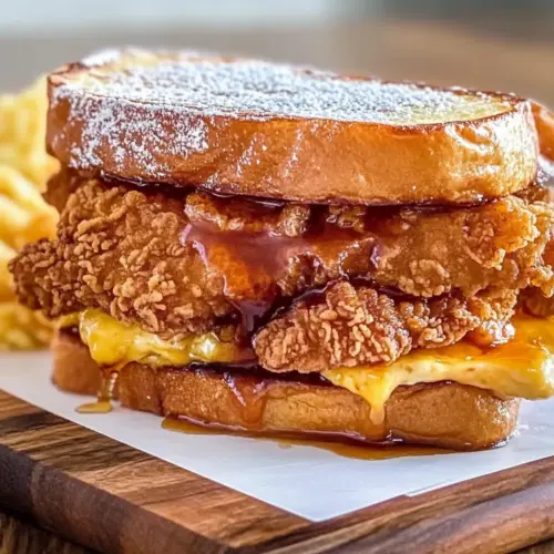 French Toast Fried Chicken Sandwich