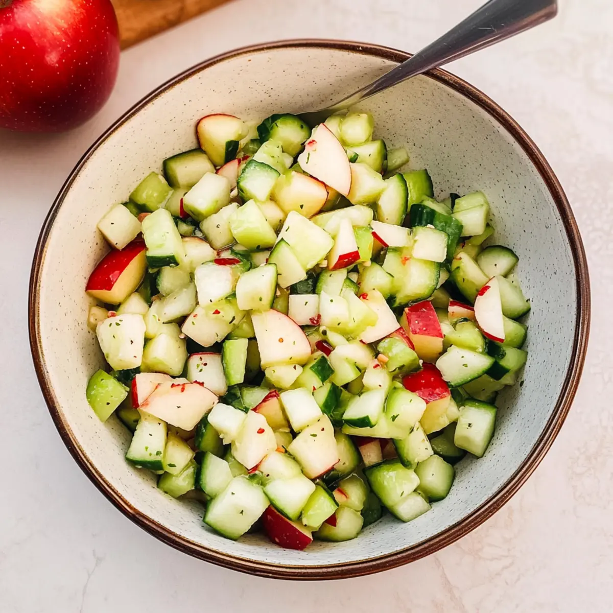 Cucumber Apple Salad