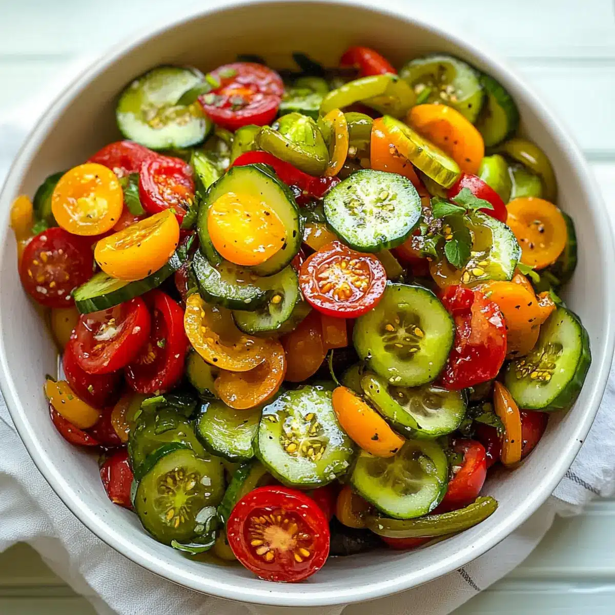 Zesty Cucumber Salad