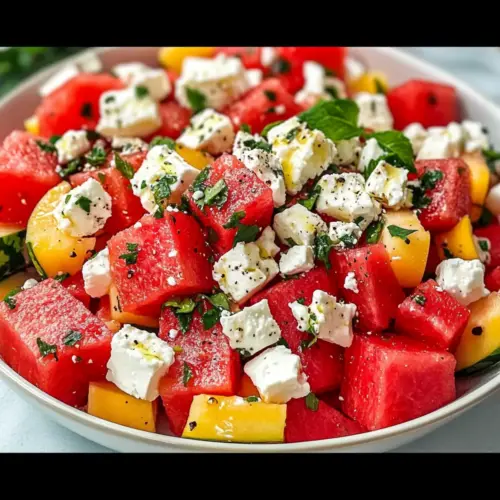 Watermelon Feta Salad