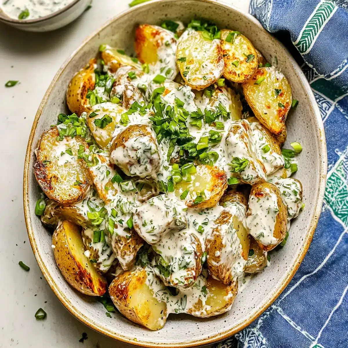 Crispy Potato Salad