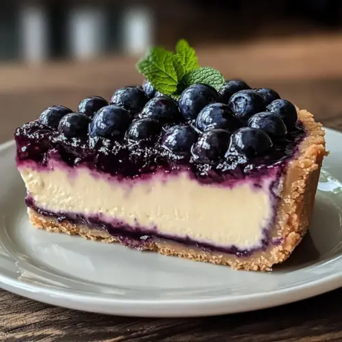 Blueberry Bliss Cheesecake