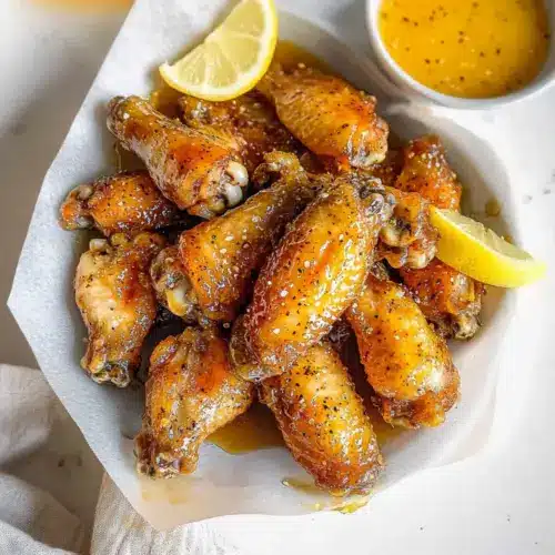 Honey Lemon Pepper Wings