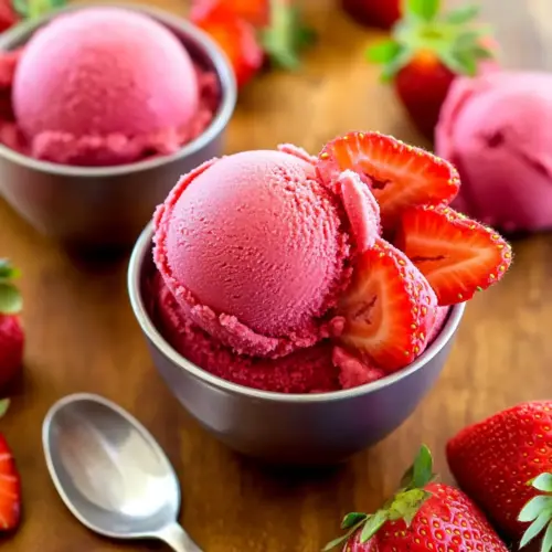Strawberry Sorbet