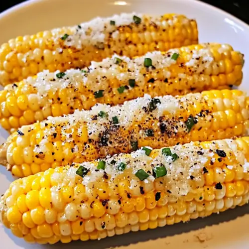 Parmesan Chive Corn on the Cob