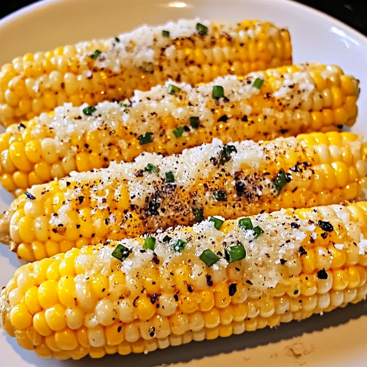 Parmesan Chive Corn on the Cob