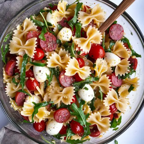 Hot Honey Pasta Salad
