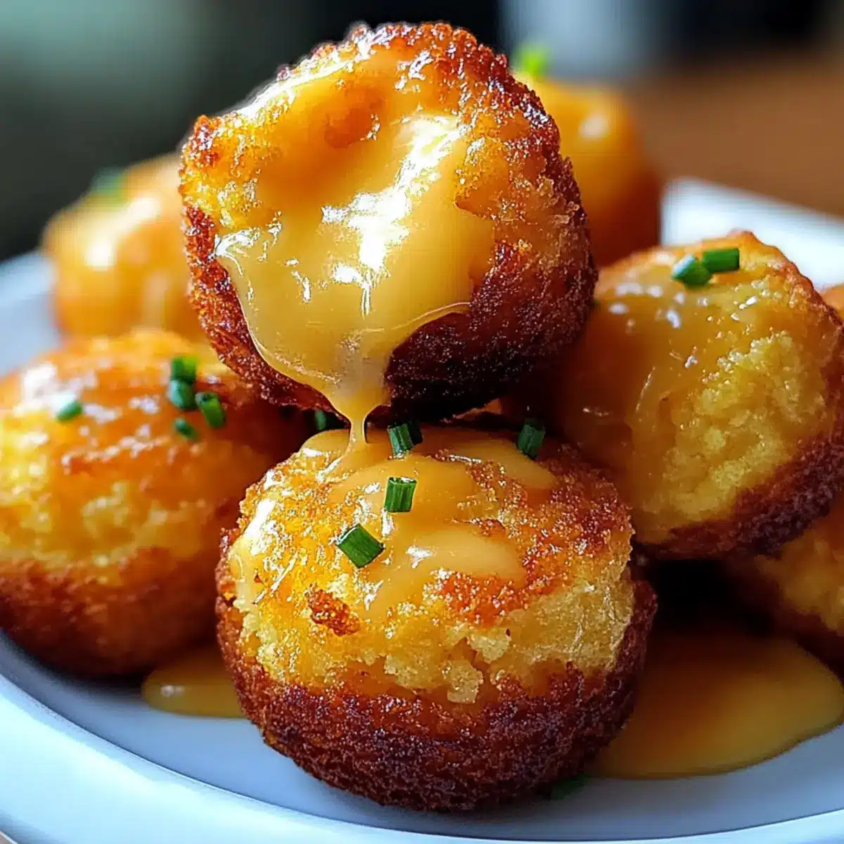 Honey Butter Cornbread Poppers