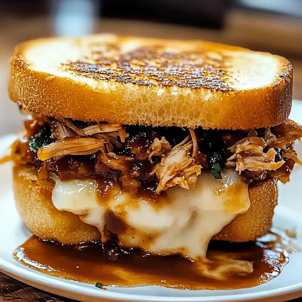Bbq Chicken Grilled Cheese