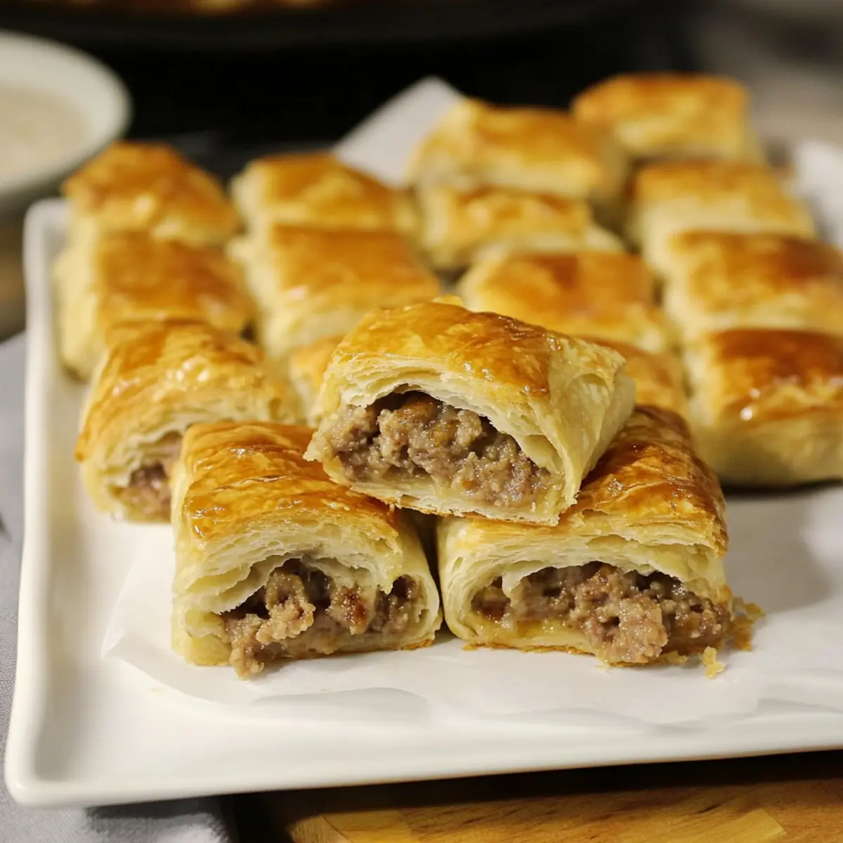 3-Ingredient Crescent Sausage Bites