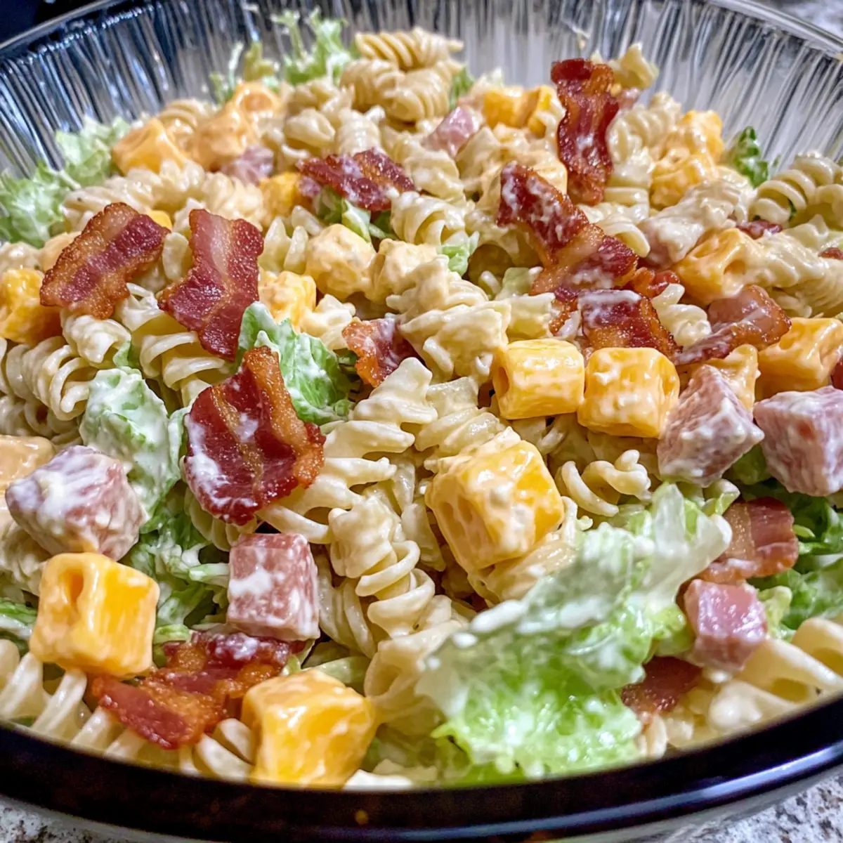 Club Sandwich Pasta Salad