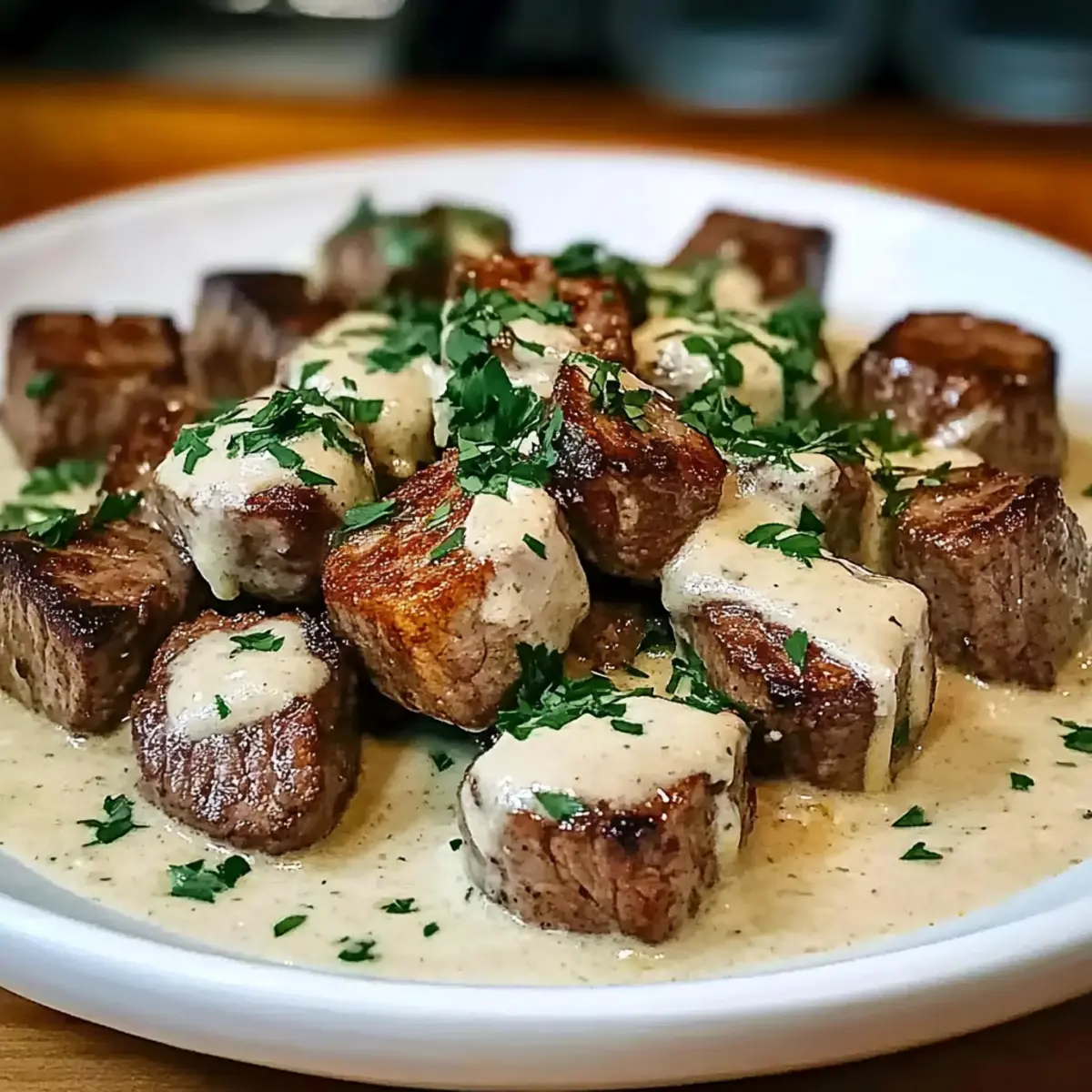 Garlic Butter Steak Bites