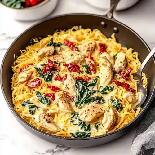 Tuscan Chicken and Spaghetti Squash