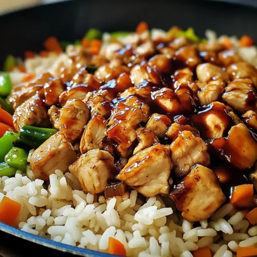 One-Pan Bold Honey BBQ Chicken Rice